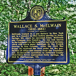 Wallace S. McElwain Historical Marker